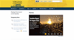 Desktop Screenshot of opengovva.org